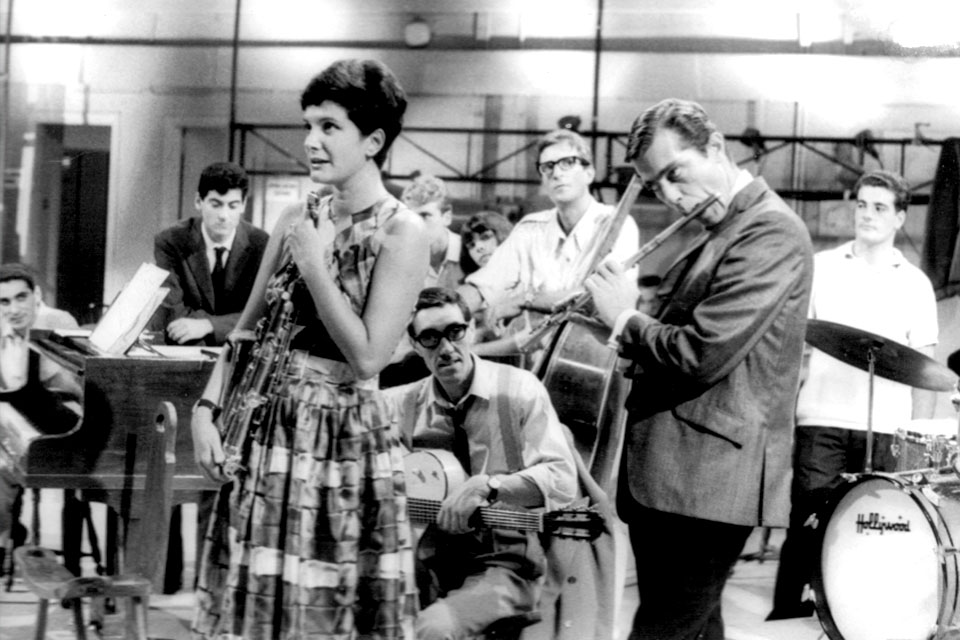 Lilian Terry with Bud Shank, Rome, 1963